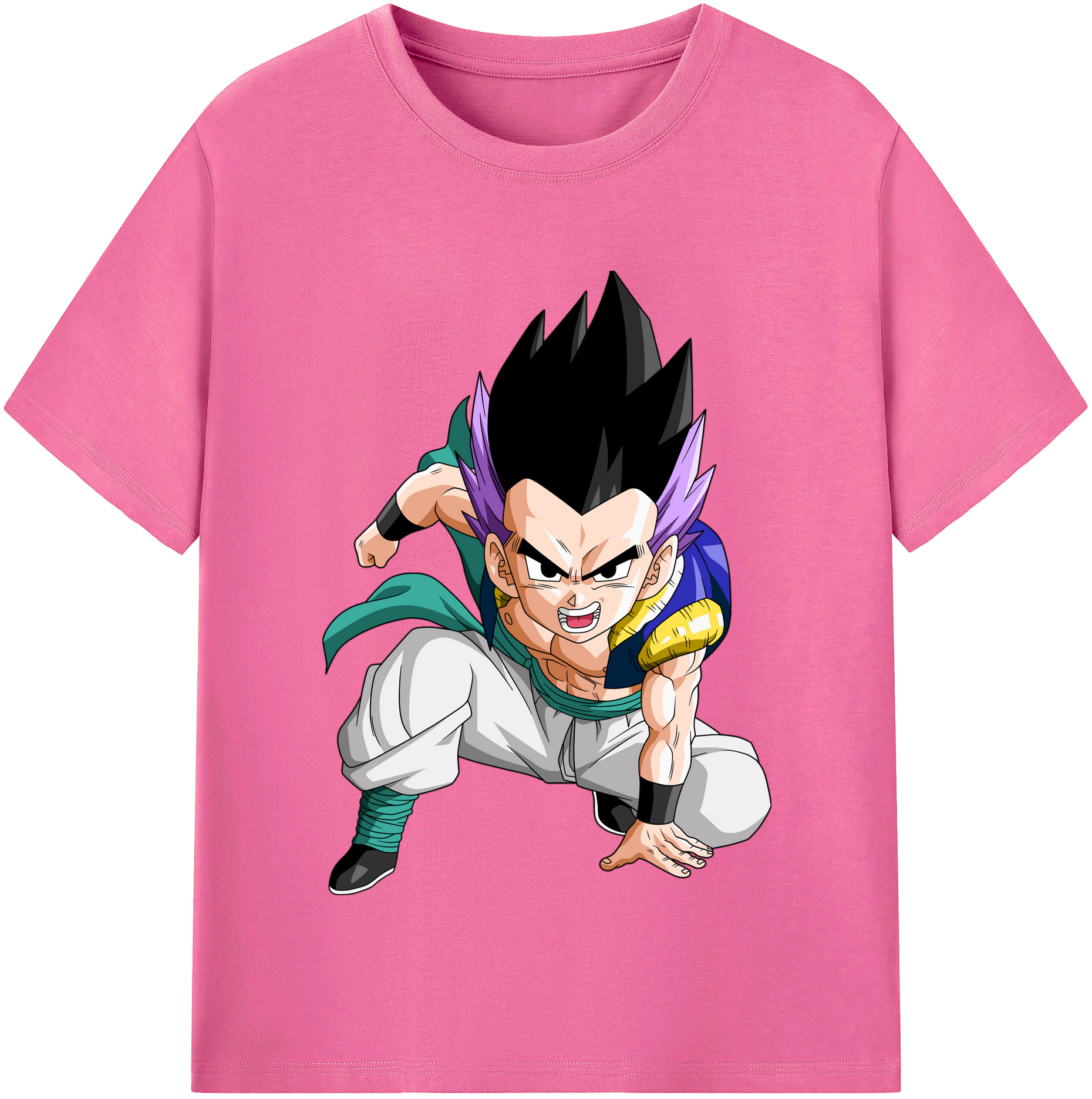 （画像用） ドラゴンボール 孫 悟飯（そんごはん）DRAGON BALL Son Gohan レディースカジュアルプリントTシャツ（綿100％）